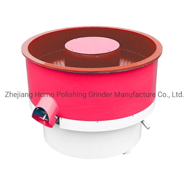 Vibratory Finishing Machine with Straight Wall Bowl Polishing Machines 600L