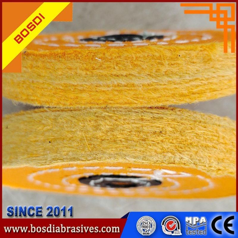 4" Factory Director Supply, Grinding Wheel, Polishing Wheel, Abrasive Tools, Hot Sale in India Market, Yellow/White