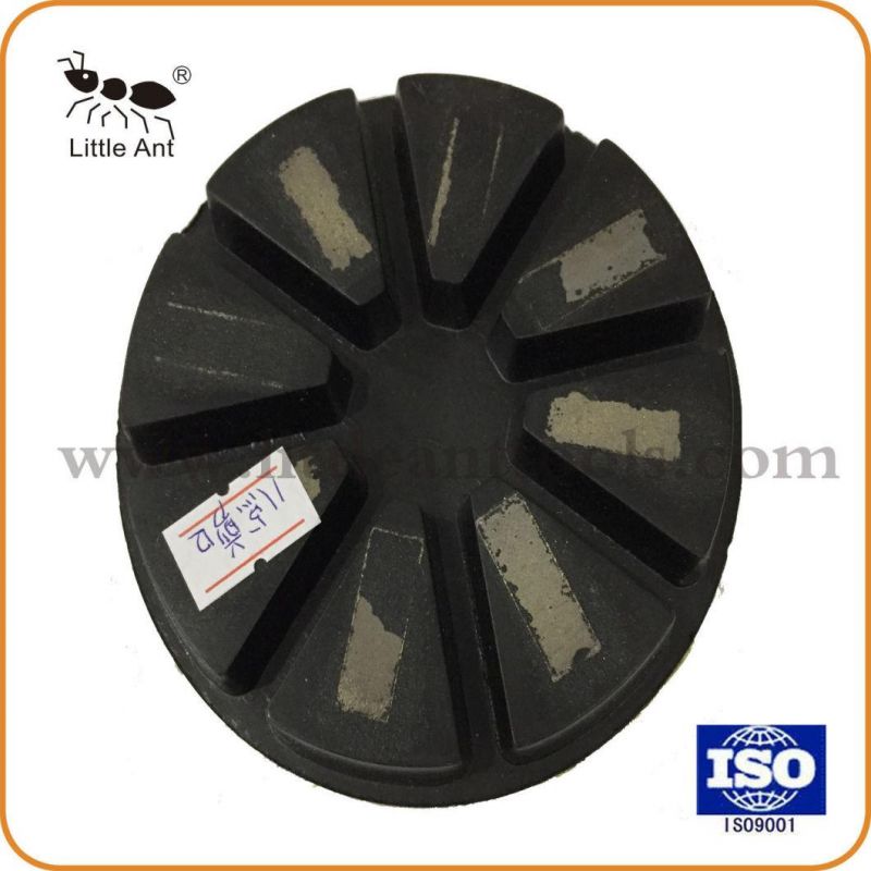 4" / 100mm Metal Bond Resin Diamond Floor Grinding Pad Abrasive Tools for Concrete