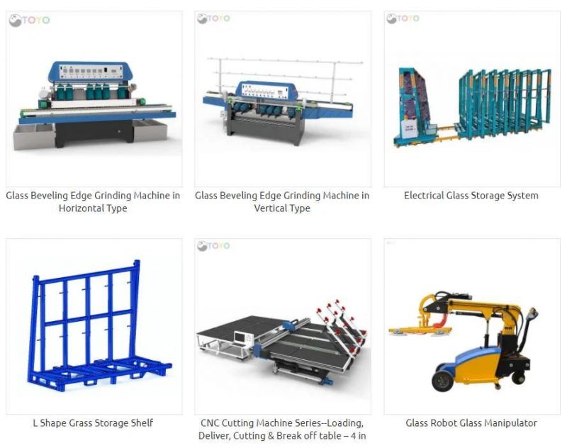 Automatic Horizontal Glass Edge/Edging Grinding and Polishing Processing Machine