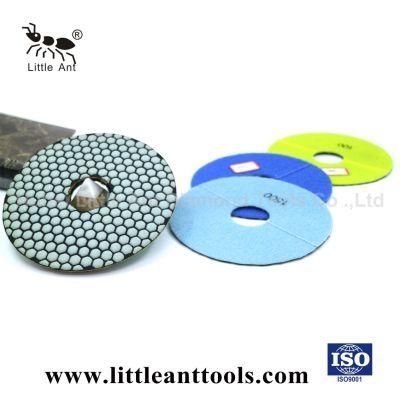 7&quot;/180mm Dry Diamond Resin Polishing Pad Abrasive Tool for Marble &amp; Granite