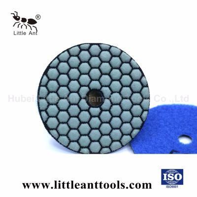 80mm Dry Diamond Polishing Pad for Polishing Granite Marble Stone Quartz and Engineered Stone 7PCS/Set