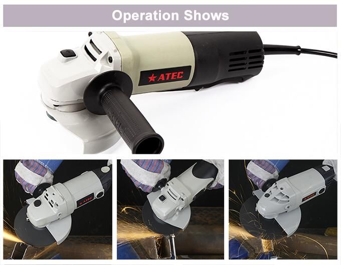 6PCS/CTN 125mm Cutting Hand Tool Electric Angle Grinder (AT8528)