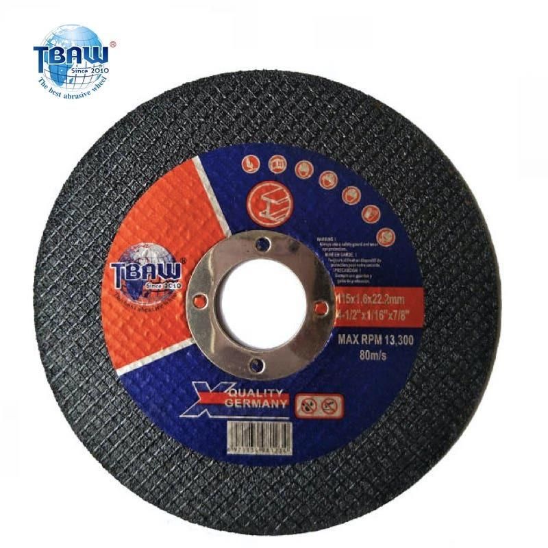 Factory Supplying Aluminum Oxide Abrasive Cutting Wheel 115mm 4.5′′