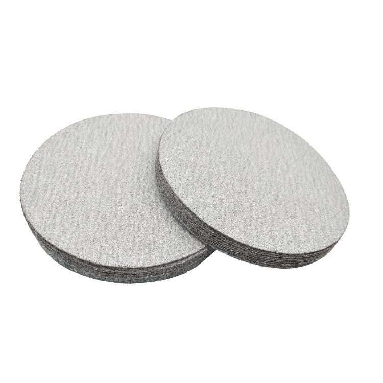 125mm with or Without Holes Paper Base Hook and Loop Velcro Sandpaper Abrasive Sanding Disc for Wood Paint