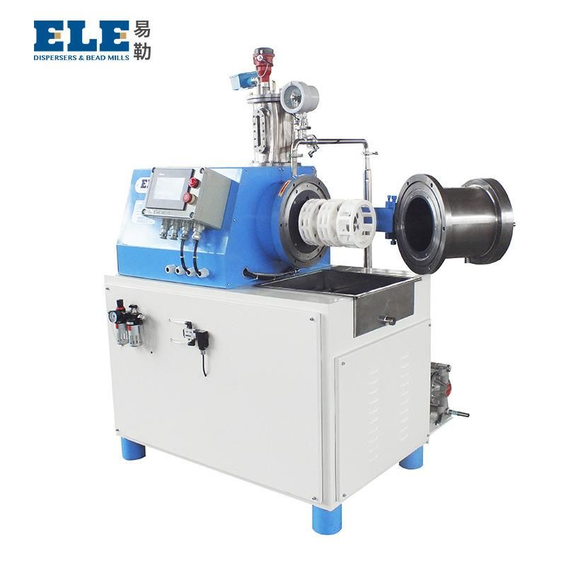 Ele High Efficiency Horizontal Sand Bead Mill with Ce ISO Manufacturer for Ink Paint Pigment