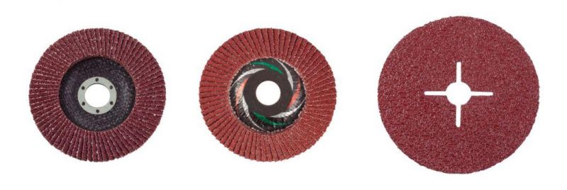 4-1/2" X 7/8" 120 Grit Fiber Disc with Aluminum Oxide