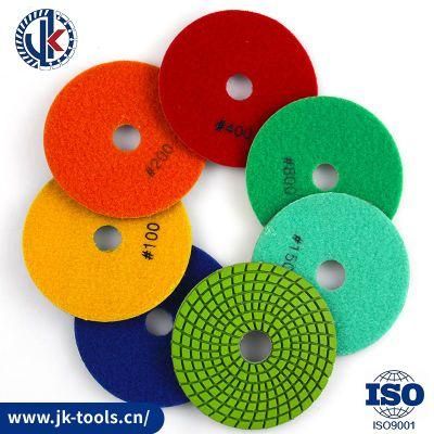 4inch Wet and Dry Granite Stone Polishing Pad China Supplier China Factory