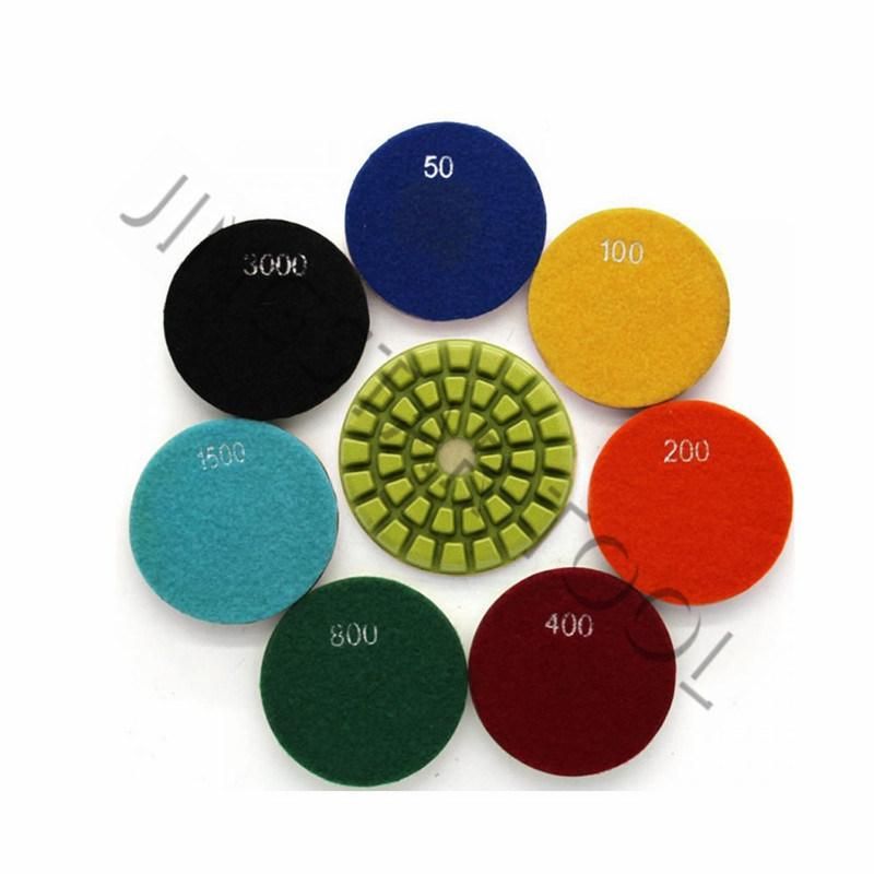 Ceramic Bond Concrete Wet Polishing Pads