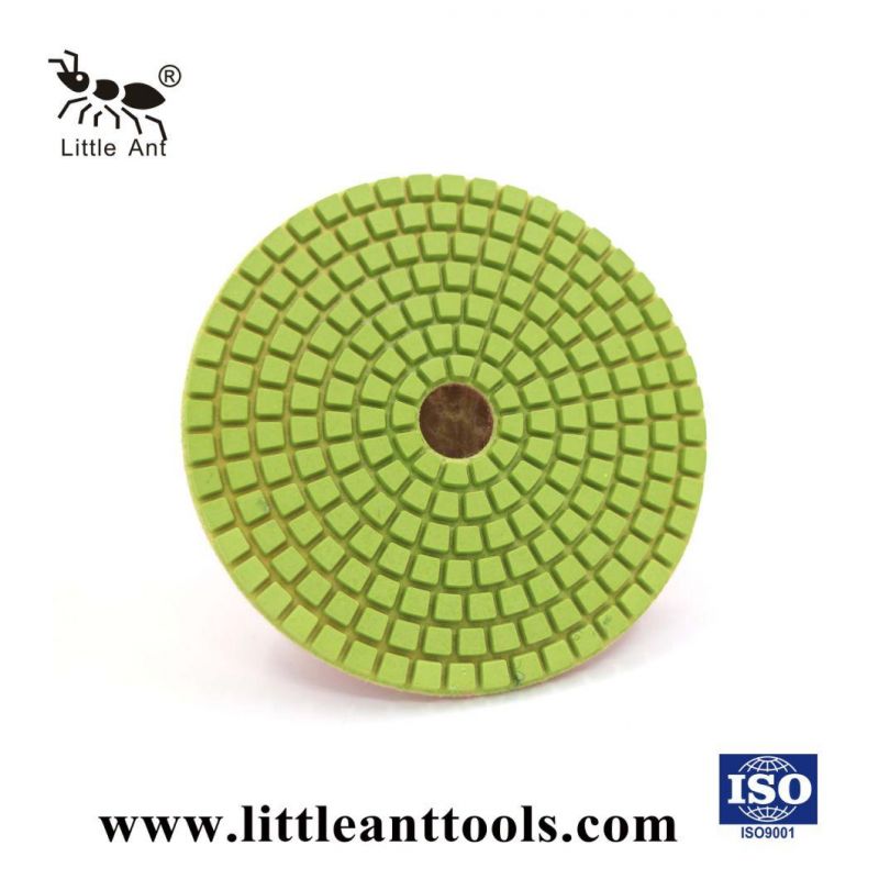 4inch Diamond Wet Polishing Pads for Granite Marble with Long Life