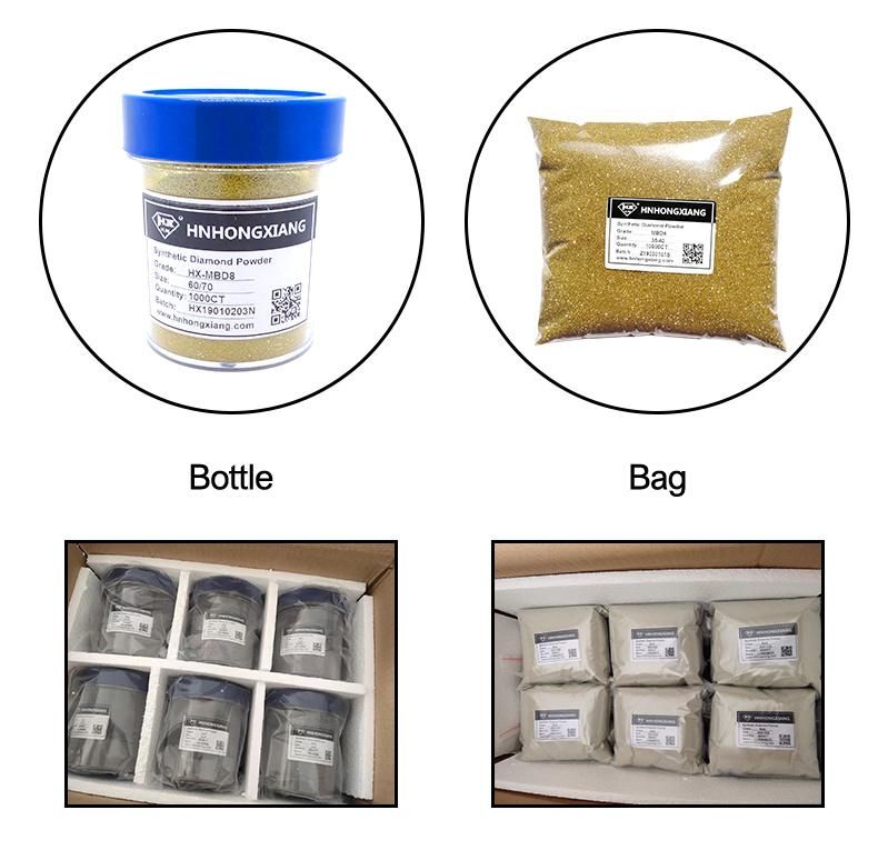 30#-6000# Man Made Synthetic Rough Diamond Powder