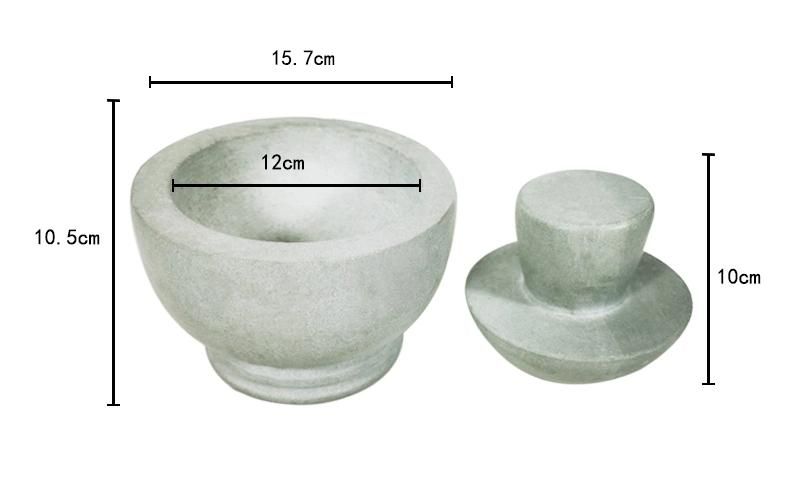 2022 New Coming Stone Mortar and Pestle From China