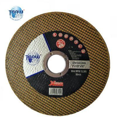 High Speed 5-Inch 125*1*22 Cutting Disc for Inox/Stainless Steel