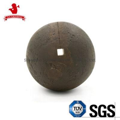 Hot Rolling Unbreakable Forged Steel Grinding Balls in Metal Mines