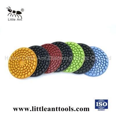 Helical Resin Polishing Pad for Concrete and Floor