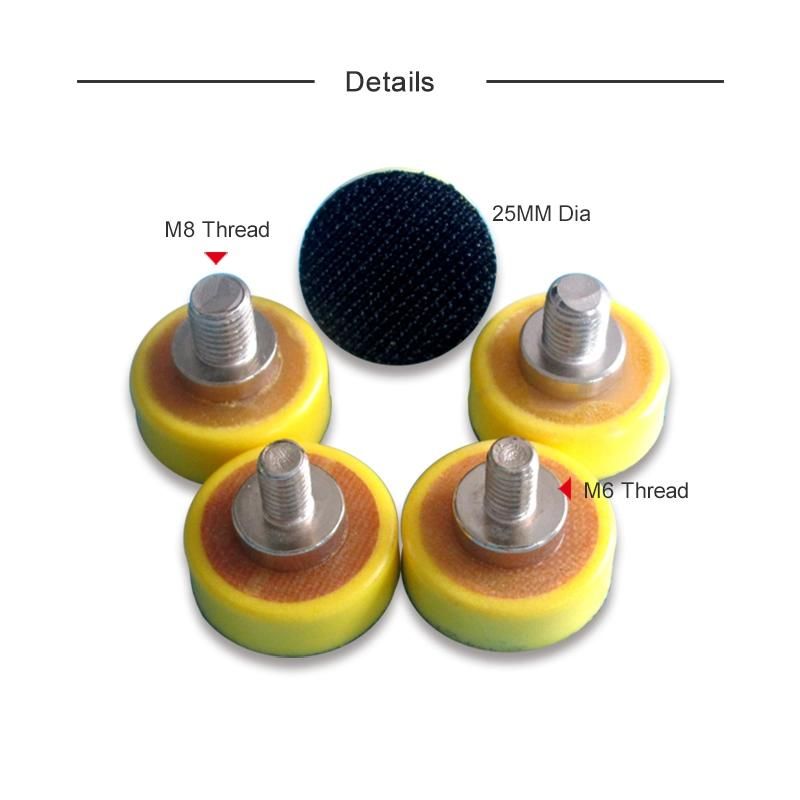 1 Inch 25mm Hook & Loop Backup Sanding Pad