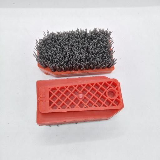 Rectangle Shape Steel Wire Diamond Frankfurt Abrasive Brush