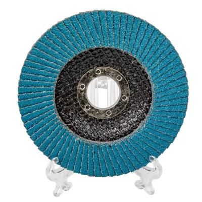 6 Inch Grit 80# Blue Flap Disc