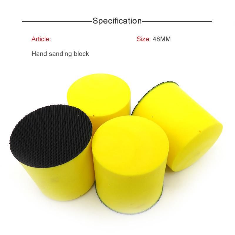 2 Inch 48mm PU Foam Hand Pad Hand Sanding Block