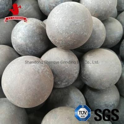 Diameter 3inch B2 Material Forged Steel Ball with Hardness 60-65HRC