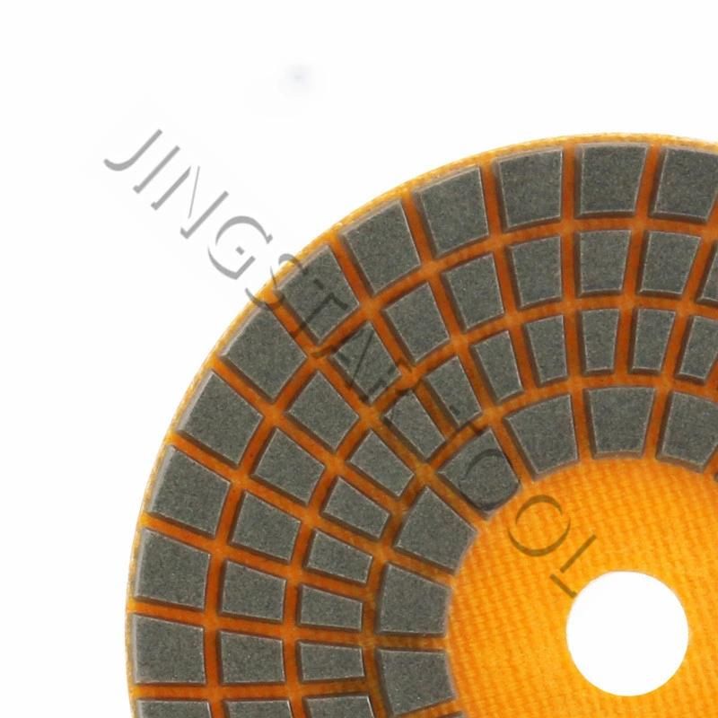 4 Steps Dry Polishing Pad for Granite Quartz Ceramic Concrete and Glass