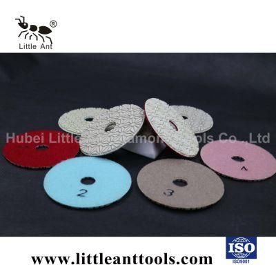 High Efficiency 3 Steps Wet Polishing Pad for Marble