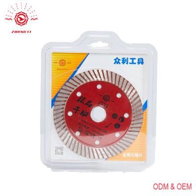 Continuous Turbo Cutting Saw Blade for Granite Hot Presse