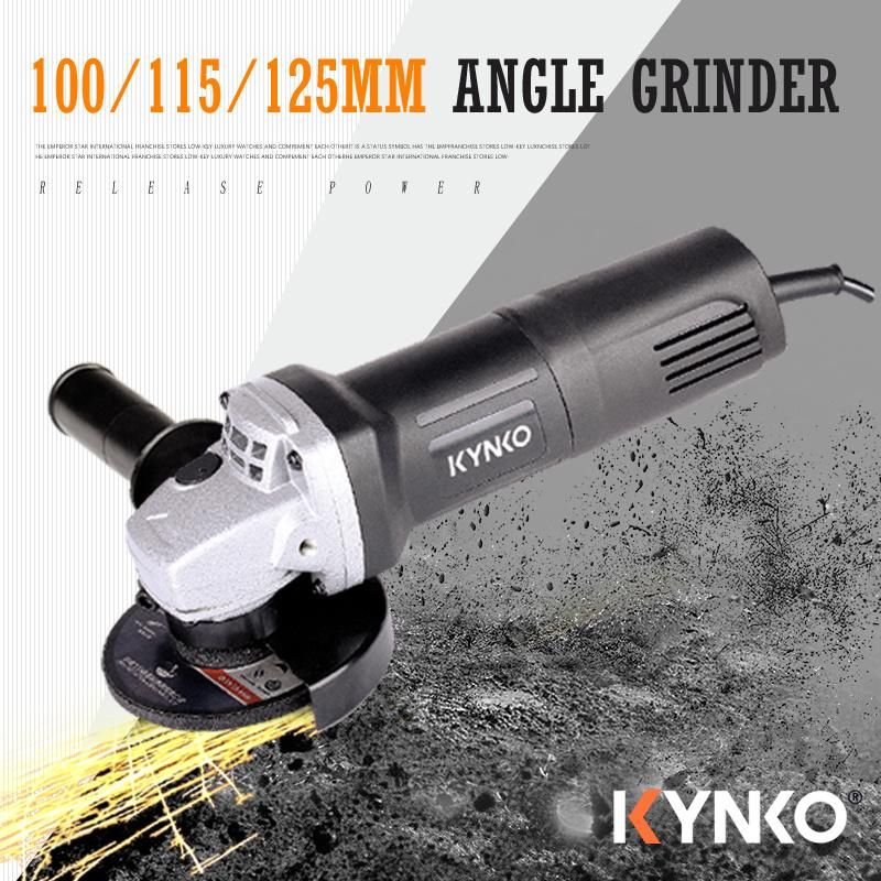 115mm/1200W Kynko Electric Power Tools Angle Grinder (KD72)