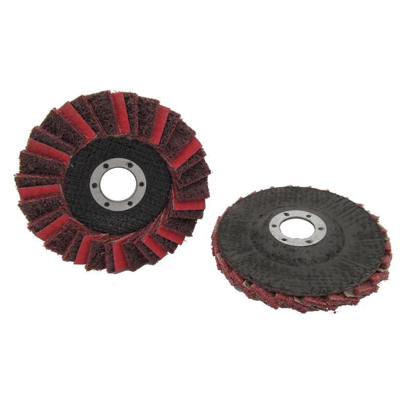 4.5" Surface Condition Polishing Pad with Abrasive Ceramic Cloth Medium