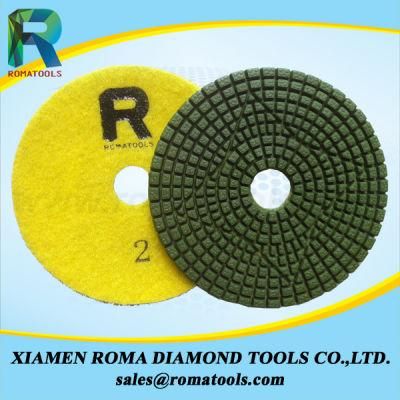 Romatools Diamond Polishing Pads Wet Use for Concrete