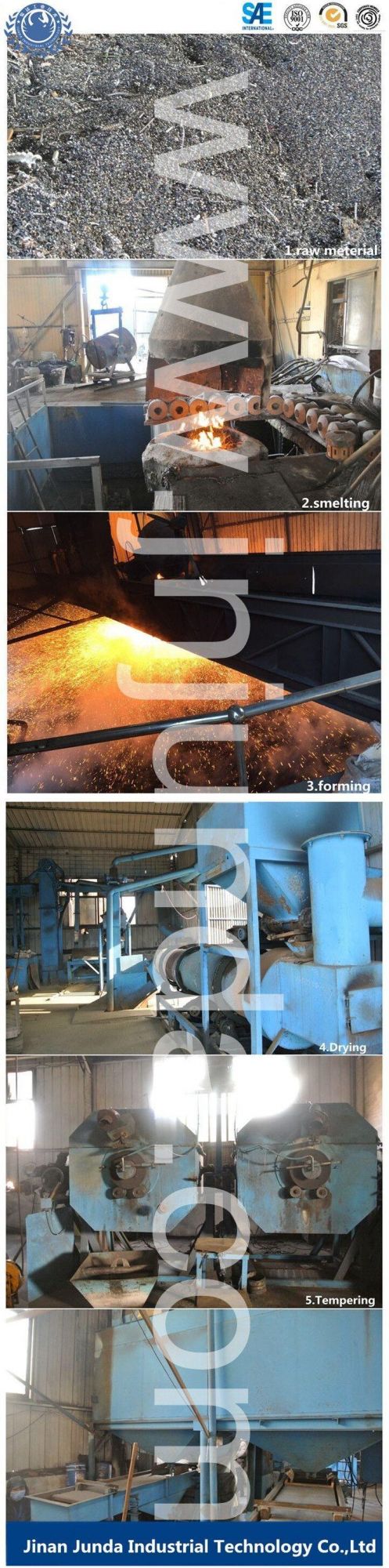 SAE Standard/Cast/Shotpeening/Sandblasting Steel Shot for Steel Surface Treatment