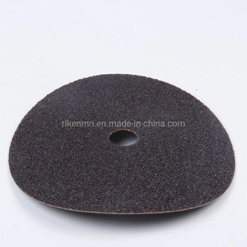 Black Silicon Carbide Fiber Sanding Disc for Metal, Marble, Stone, Wood