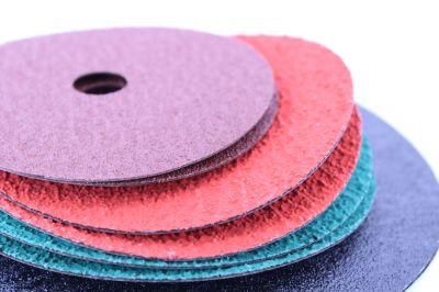 4-1/2&quot; X 7/8&quot; 80 Grit Resin Fiber Sanding Grinding Disc