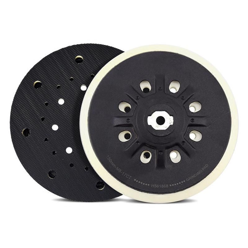 5 Inch 6 Holes Backup Sanding Pad Sander Backing Pad for Hook and Loop Sanding Discs Power Tools Accessories