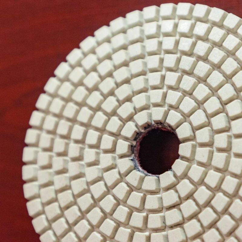 New 125mm Abrasive Tool Wet Polishing Pad for Stone