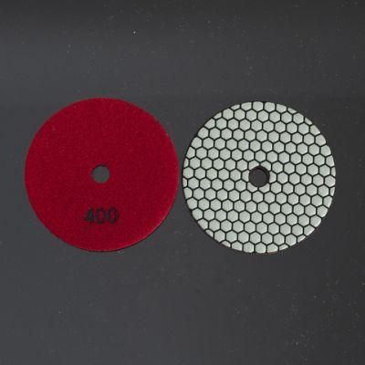 Qifeng 7 Steps 6 Inch Diamond Abrasive Dry Grinding Polishing Pads for Granite&Marble