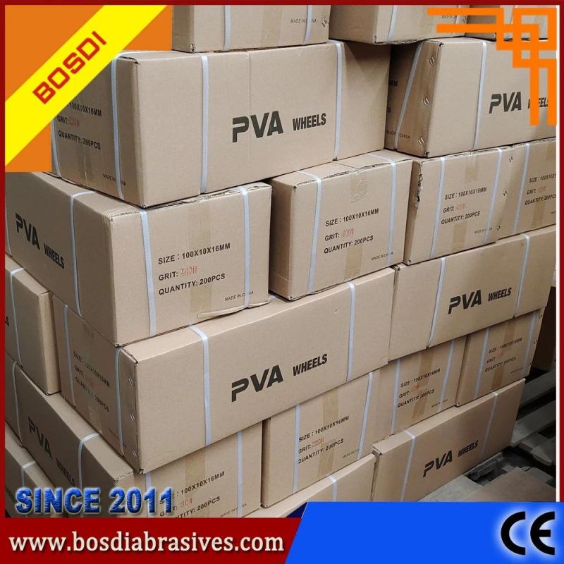 China Supplier 4 Inch, PVA Spongy Polishing Wheel, Abrasive Wheel, for Marble/Stone/Granite