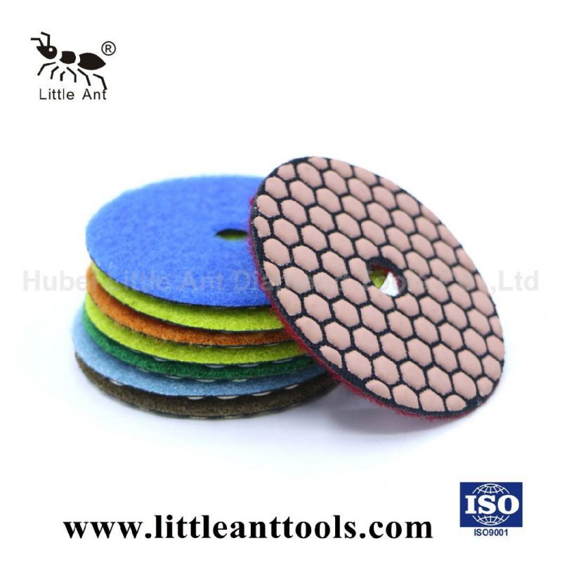 80mm B Hexagon Dry Polishing Pad