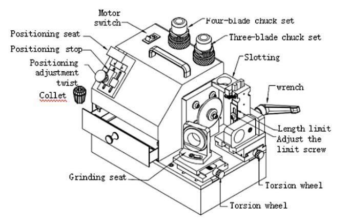 Txzz Tx-Y3c 5-20mm Universal Electric Professional High Precision Screw Tap Grinder with CE