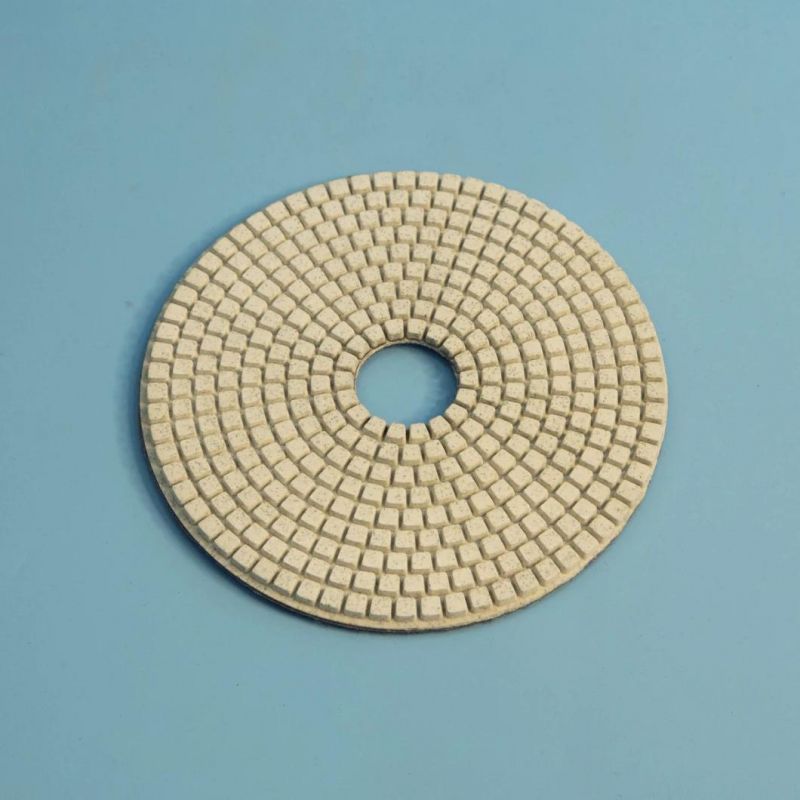 New 125mm High Efficiency Polishing Pad Abrasive Tool for Stone