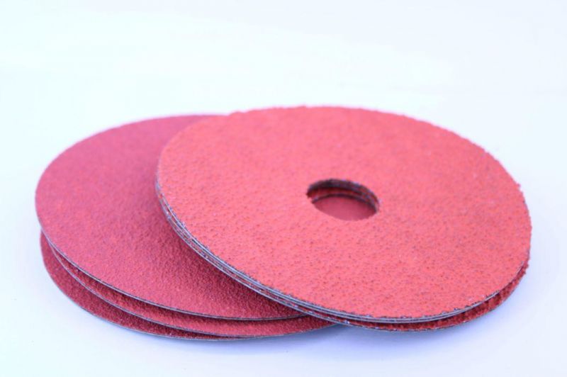 4-1/2" X 7/8" 80 Grit Resin Fiber Sanding Grinding Disc