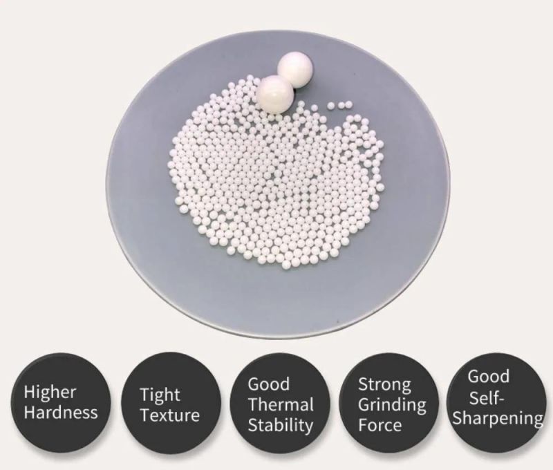 Zirconia Ceramic Balls High Strength Grinding Media Alumina Beads for Industry Grinding and Milling 0.1-50mm