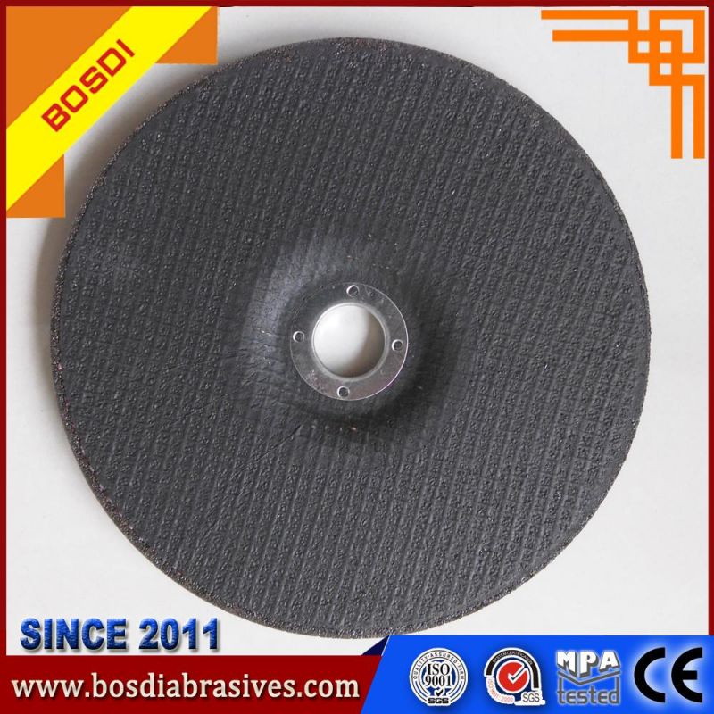 9" Inch 230X3X22.23mm Depressed Ceter Grinding Wheel with MPa Certificate Grinding Metal