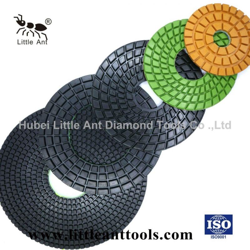 16" Resin Pads Diamond Floor Polishing Pad Used for Heavy-Duty Polishing Machine with Good Gloss