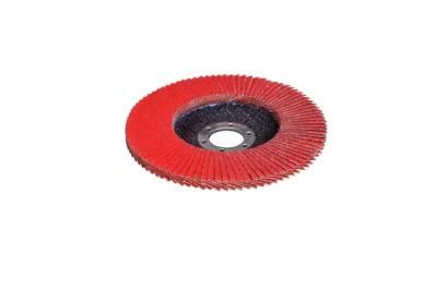 320# High Quality Imported Deerfos Abrasive Sanding Tooling Ceramic Grain Flap Disc for Honing Polishing Metal Wood Alloy Iron Stainless Steel