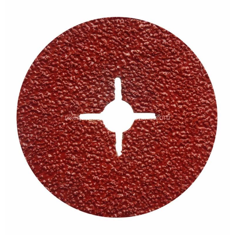 Factory Supplied Grinding Abrasive Fibre 4′′ 100mm 0.6mm Thick Fiber Disc