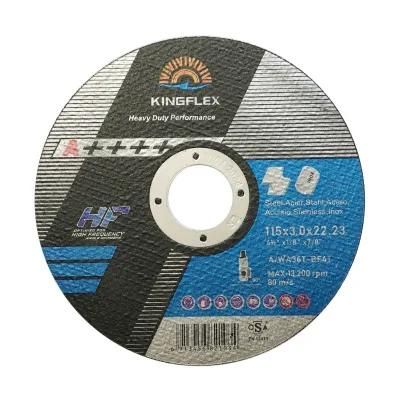 Abrasive Wheel, 115X3X22.23mm, 80m/S, for General Metal and Steel Cutting