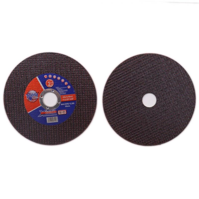 4 " 105*1.0*16mm Industrial General Purpose Small Size Abrasives Cut-off Wheels for Metal/Stainless Steel Polishing