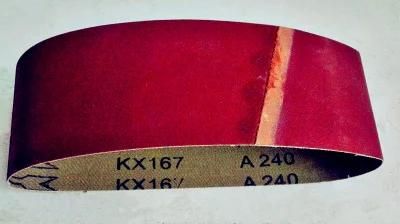 Aluminum Oxide Abrasive Belt Kx167 240#