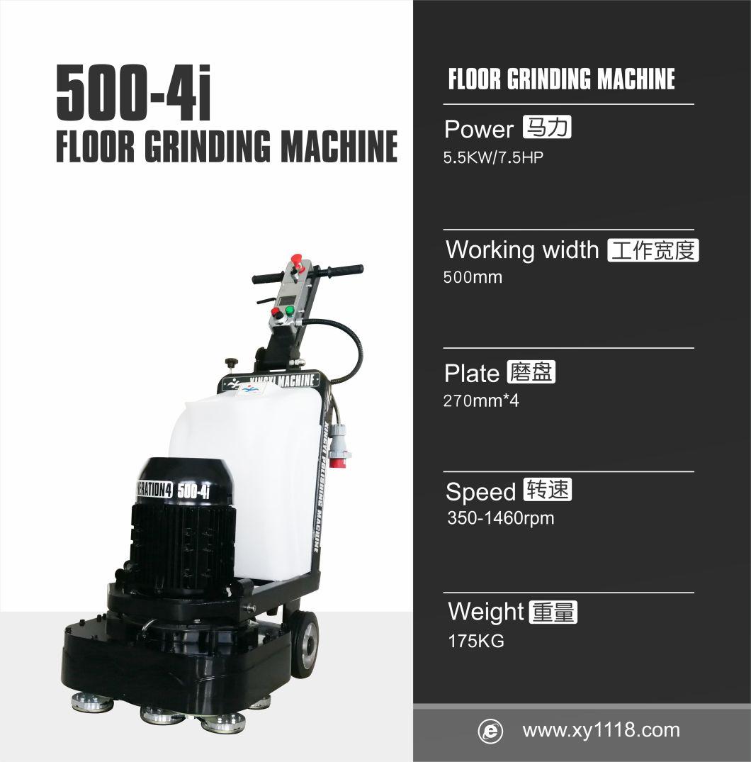 Dry and Wet Concrete Construction Floor Grinder Polishing machine